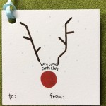 Rudolph Christmas Card